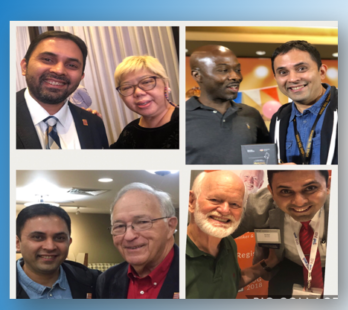 Sidharth Shah with world-class mentors 3