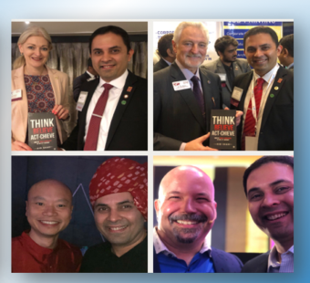 Sidharth Shah with world-class mentors 2