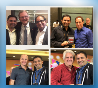 Sidharth Shah with world-class mentors 1